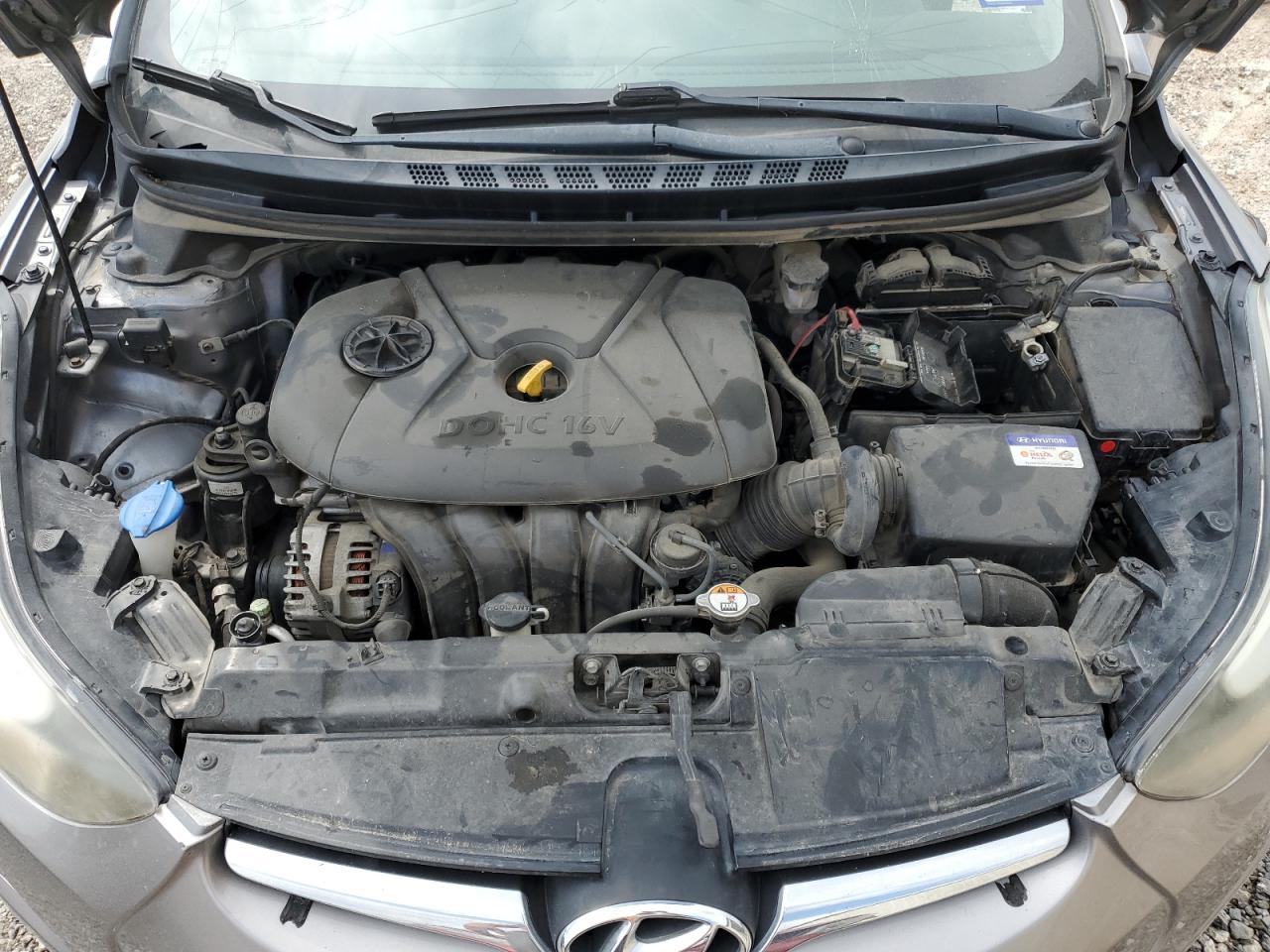 KMHDH4AE8EU107143 2014 Hyundai Elantra Se