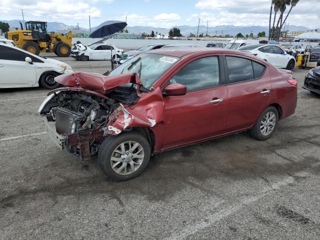  NISSAN VERSA 2018 Burgundy