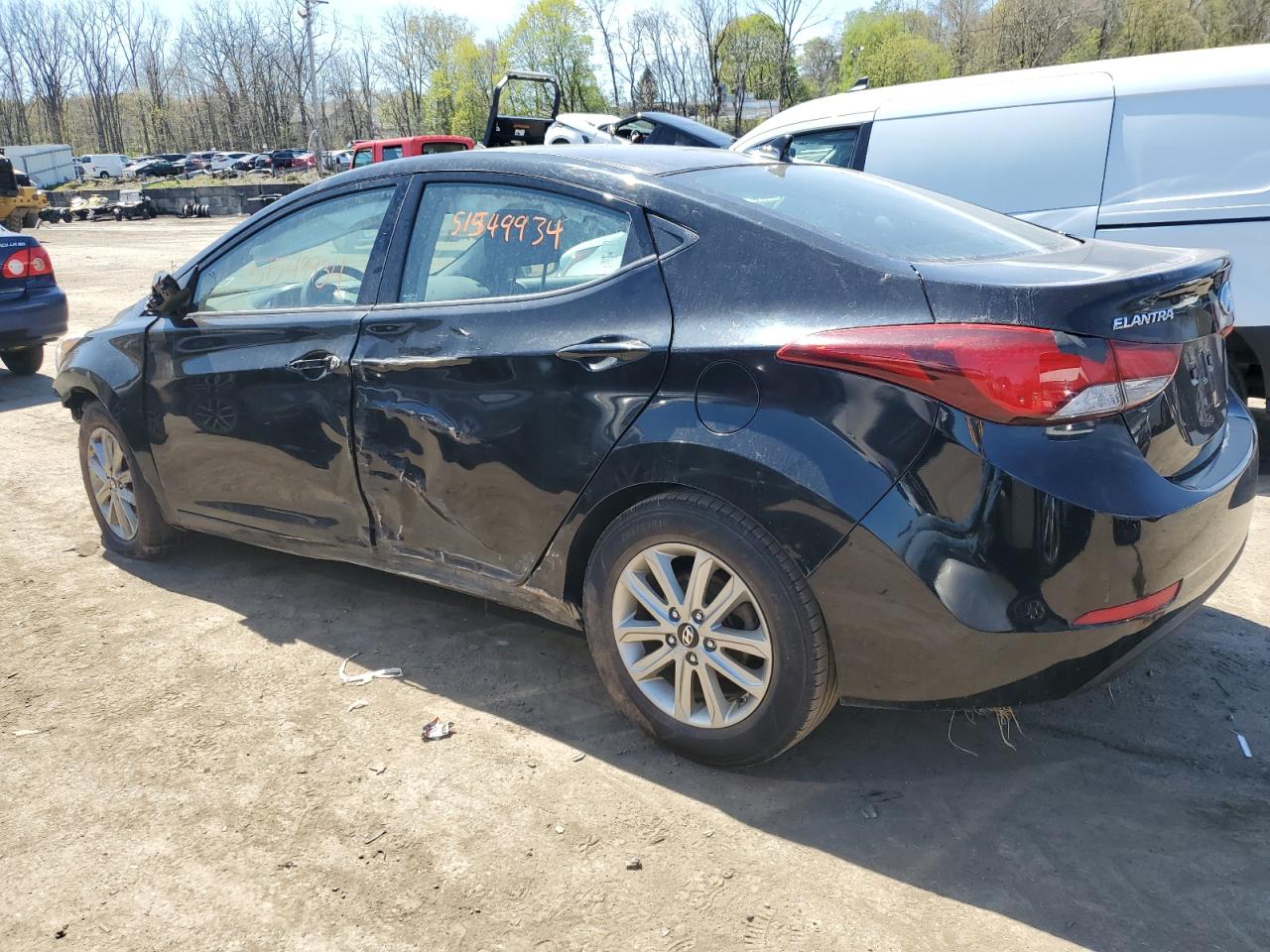 2014 Hyundai Elantra Se vin: KMHDH4AE1EU082750