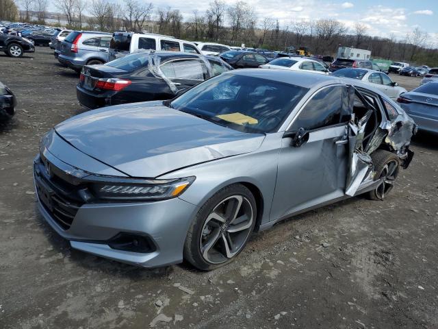 HONDA ACCORD SPO 2022 gray  gas 1HGCV1F31NA043979 photo #1