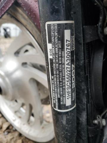 2007 HONDA VTX1300 C 1HFSC55027A300767