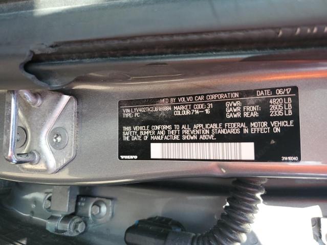 2018 VOLVO S60 INSCRI - LYV402TK2JB161884