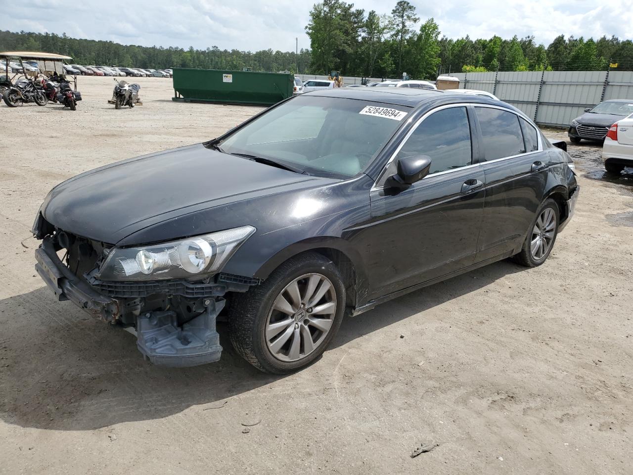 1HGCP2F8XCA099024 2012 Honda Accord Exl