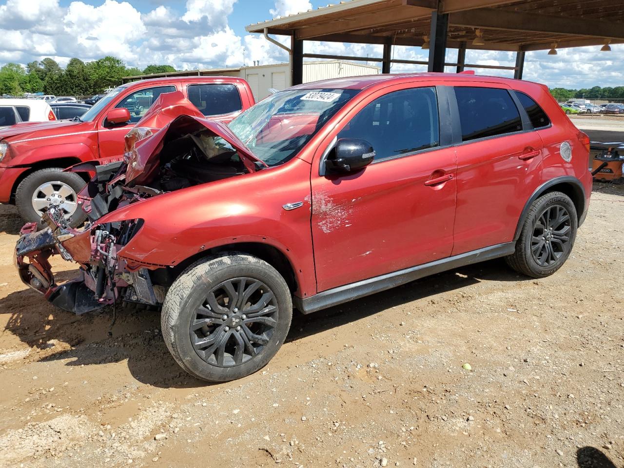 2019 Mitsubishi Outlander Sport Es vin: JA4AP3AU0KU008589