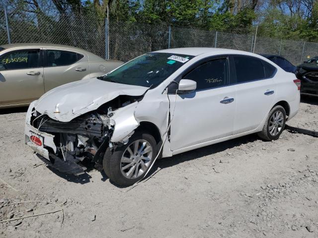 Lot #2485207951 2015 NISSAN SENTRA S salvage car