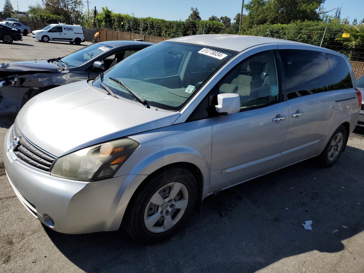 5N1BV28U57N126487 2007 Nissan Quest S