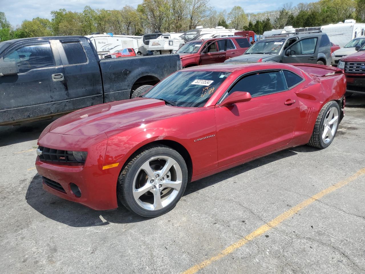 2013 Chevrolet Camaro Lt vin: 2G1FB1E36D9115087