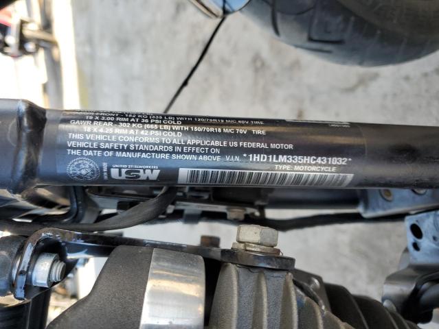 2017 HARLEY-DAVIDSON XL1200 CX - 1HD1LM335HC431032