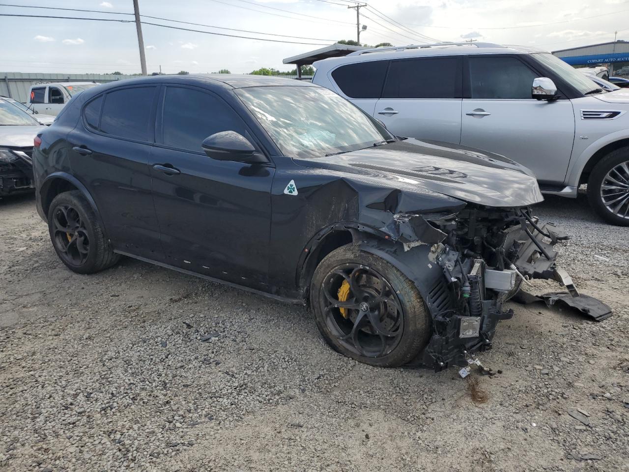 2019 Alfa Romeo Stelvio Quadrifoglio vin: ZASPAKEV9K7C43142