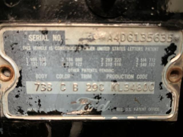 Lot #2489116791 1954 FORD CUSTOM salvage car