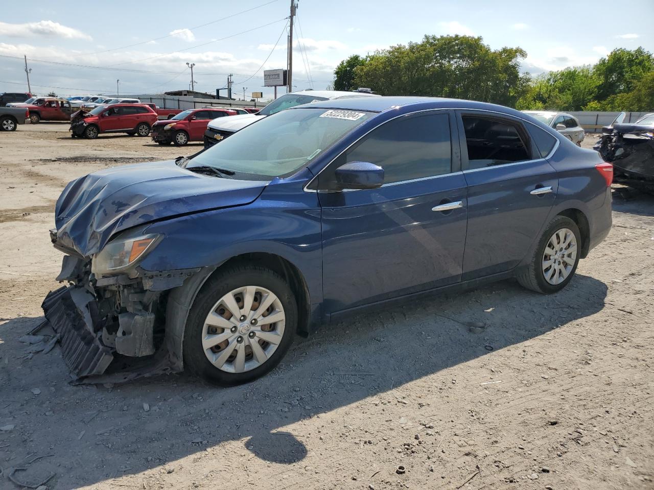 2017 Nissan Sentra S vin: 3N1AB7AP7HY274836