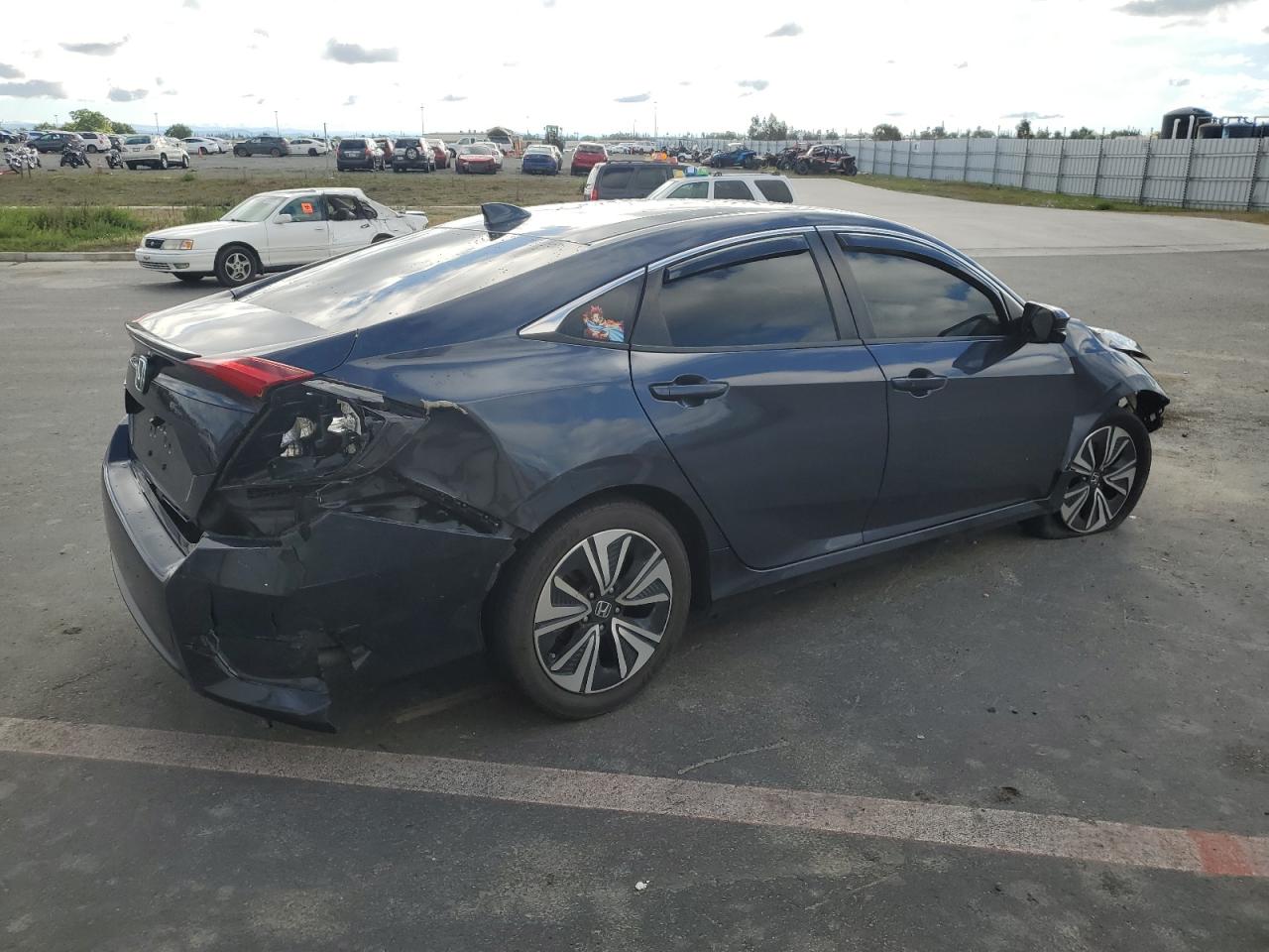 2018 Honda Civic Ex vin: JHMFC1F39JX012664