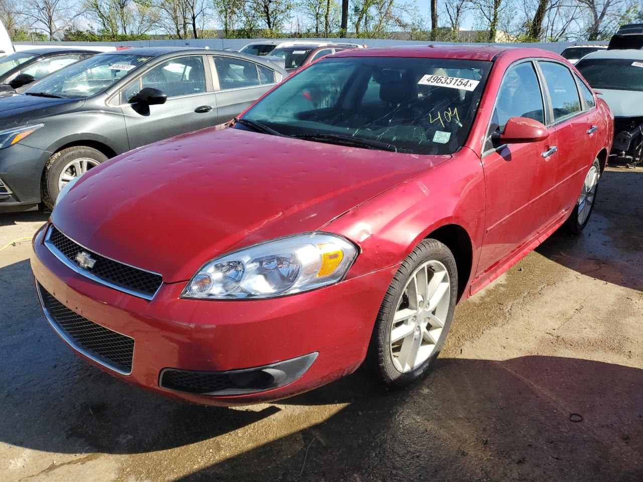 2013 Chevrolet Impala Ltz vin: 2G1WC5E30D1208979