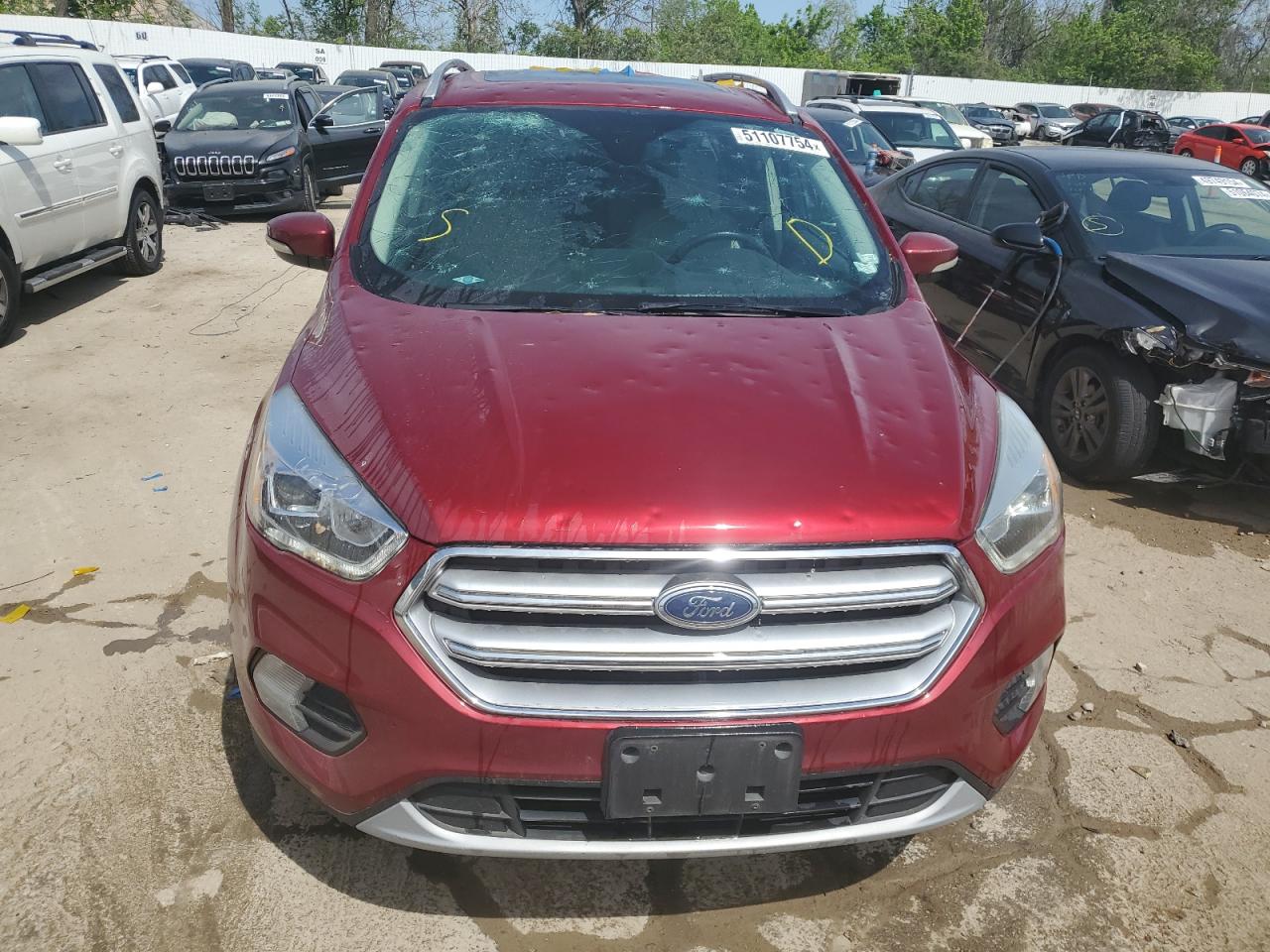 2017 Ford Escape Titanium vin: 1FMCU9J91HUE94825