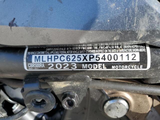 2023 HONDA CBR500 RA MLHPC625XP5400112