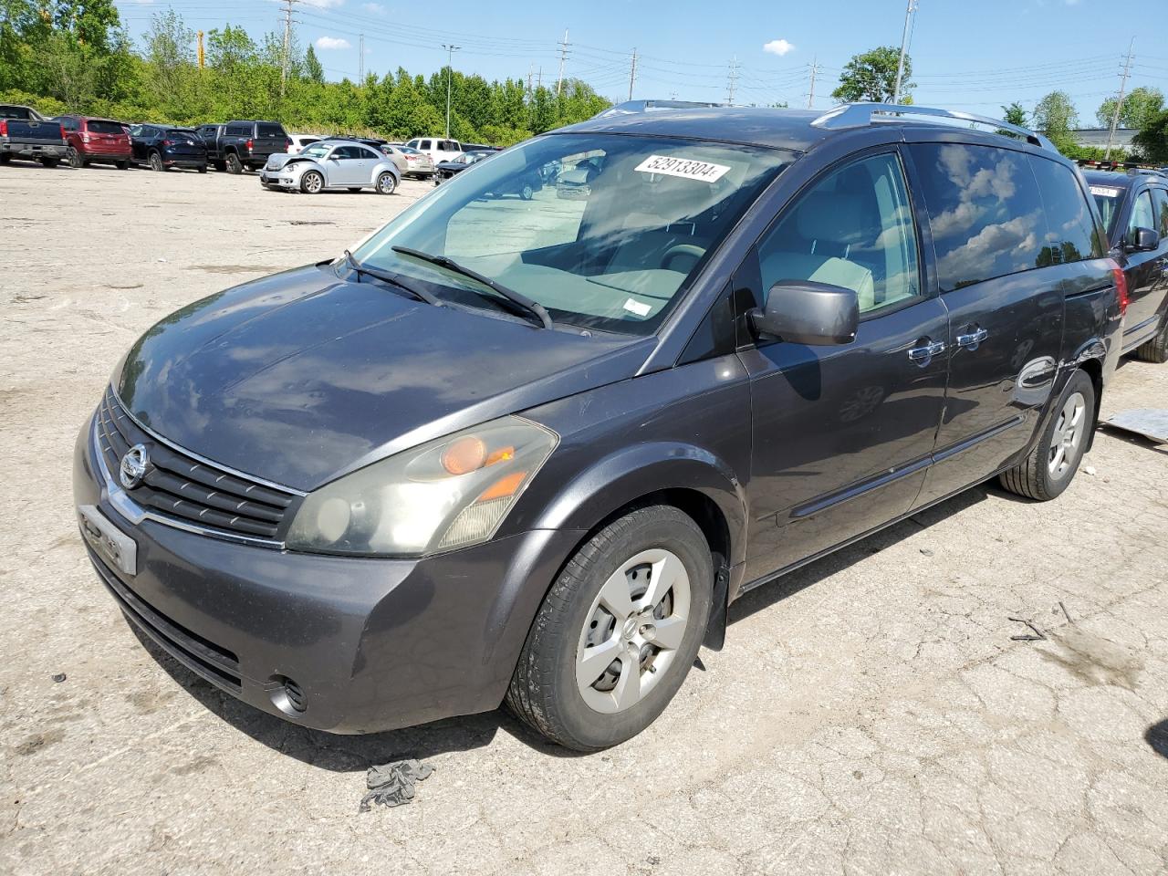 5N1BV28U58N122649 2008 Nissan Quest S