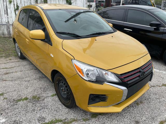 Lot #2461939241 2021 MITSUBISHI MIRAGE ES salvage car