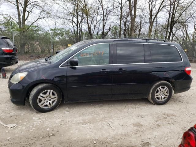 Lot #2457554392 2007 HONDA ODYSSEY EX salvage car