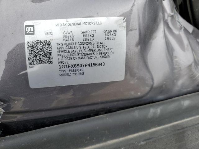 2023 CHEVROLET BOLT EV 2L - 1G1FX6S07P4156943
