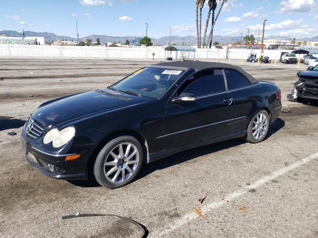 MERCEDES-BENZ CLK 500 2005 black  gas WDBTK75G05T048236 photo #1