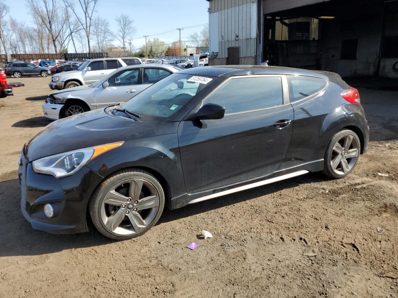 2015 Hyundai Veloster Turbo vin: KMHTC6AEXFU240624