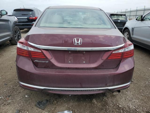 2016 Honda Accord Lx VIN: 1HGCR2F36GA168425 Lot: 51114014