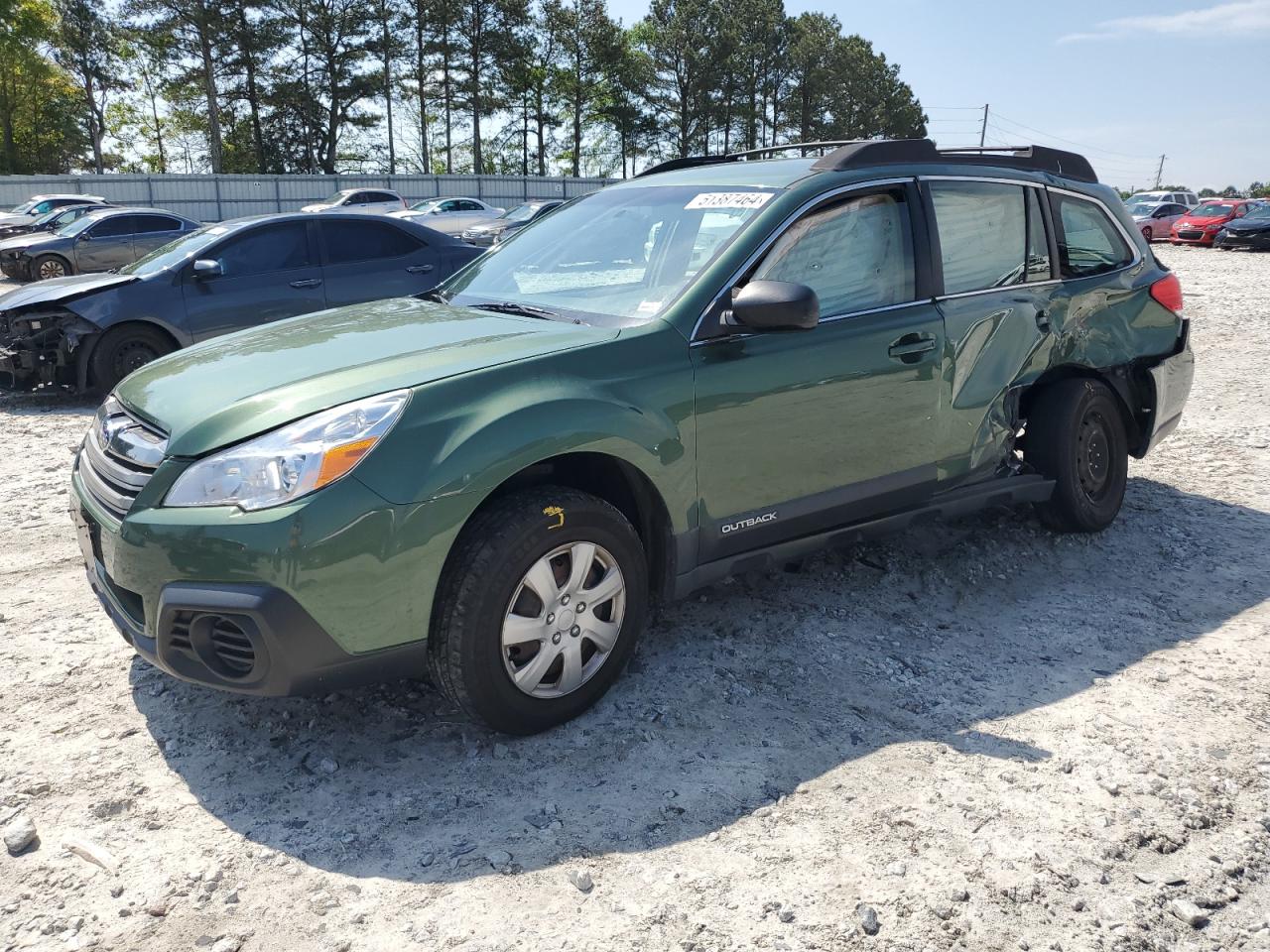 4S4BRCAC8D1217073 2013 Subaru Outback 2.5I