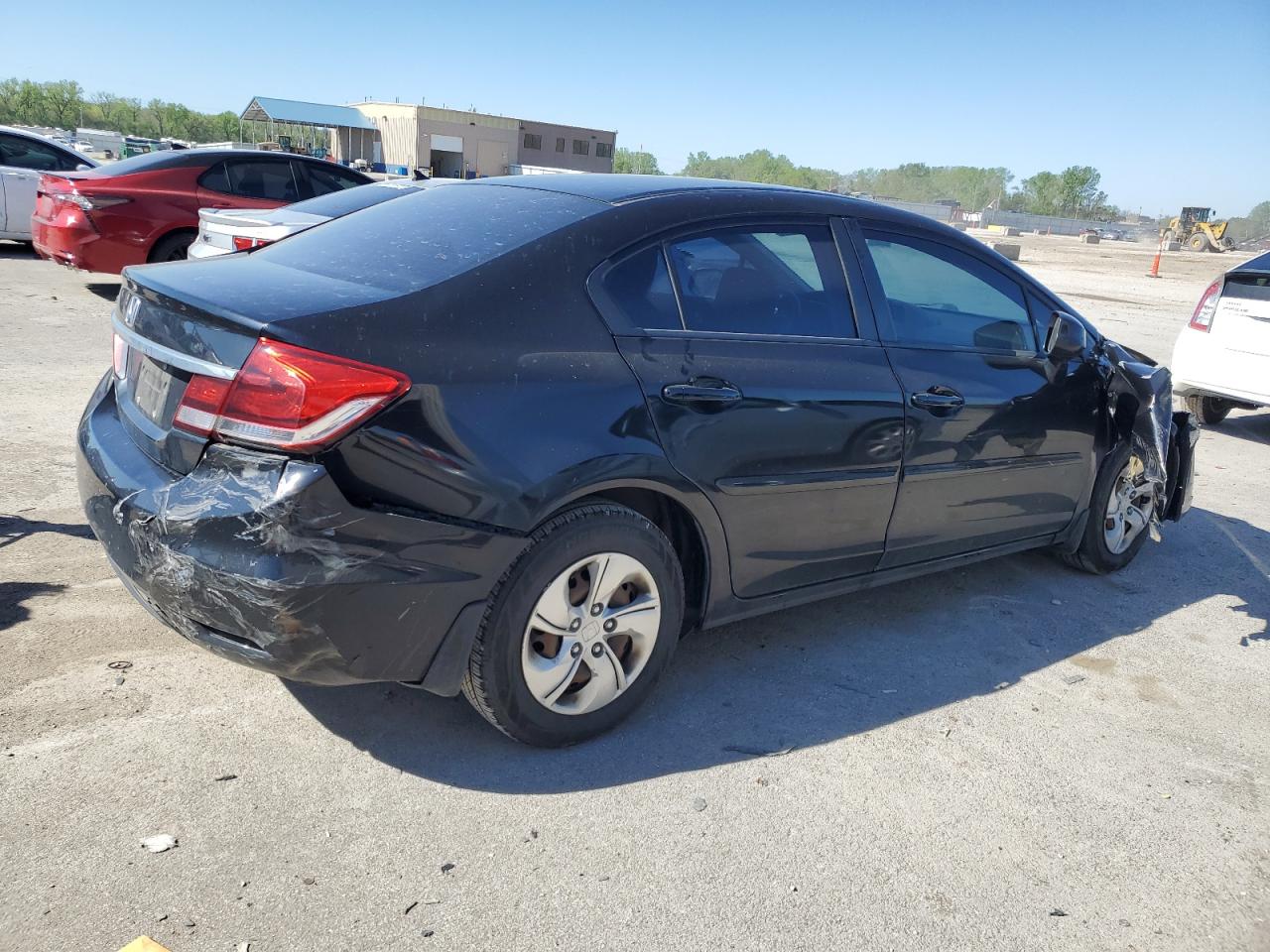 Lot #2853201150 2013 HONDA CIVIC LX