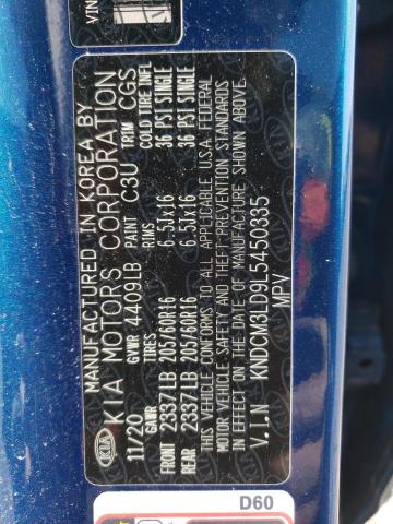 2020 KIA NIRO LXS KNDCM3LD9L5450335