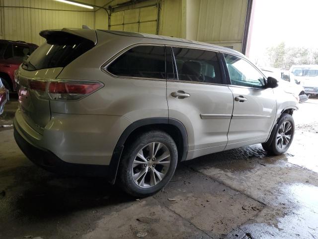 VIN 5TDJKRFH6ES066640 2014 Toyota Highlander, Xle no.3