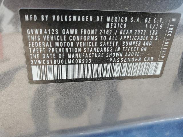 2020 VOLKSWAGEN JETTA S - 3VWCB7BU0LM006993