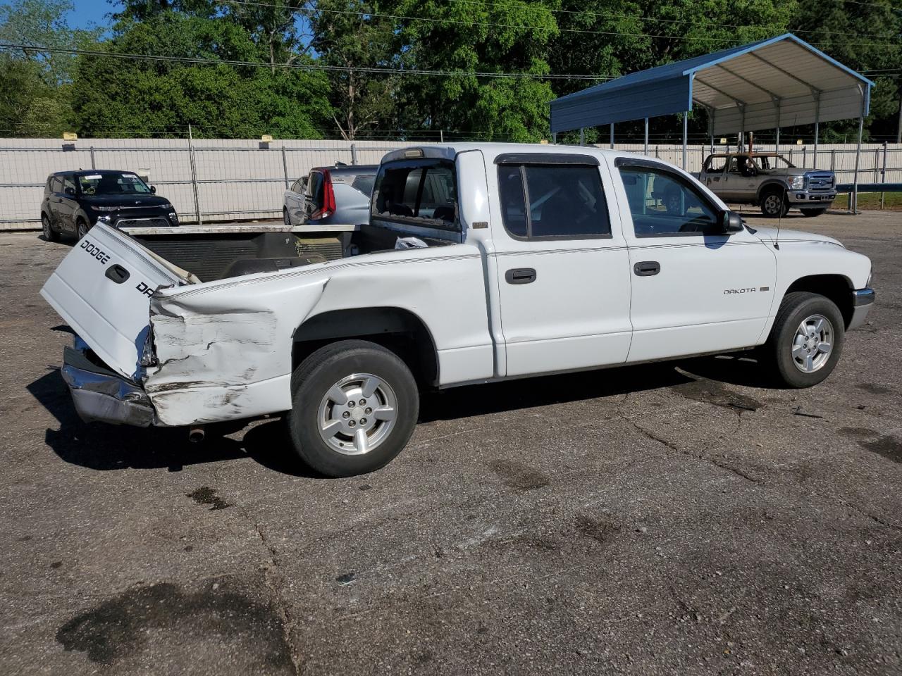 1B7GL2AN81S199848 2001 Dodge Dakota Quad