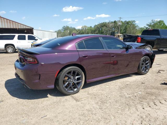 Lot #2517611070 2022 DODGE CHARGER GT salvage car