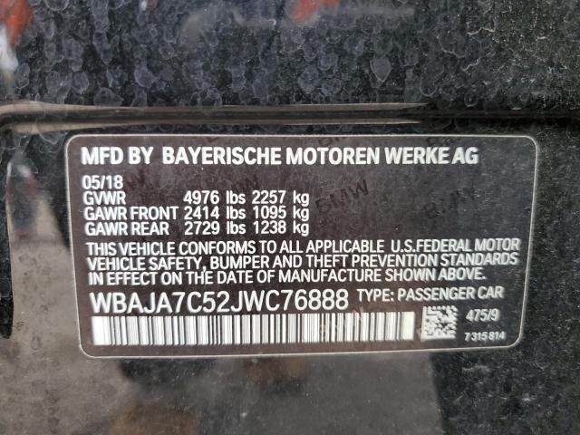 2018 BMW 530 XI - WBAJA7C52JWC76888