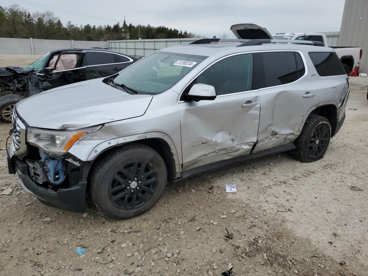 Lot #2476062690 2018 GMC ACADIA SLT