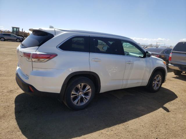 VIN 5TDJKRFH9ES071380 2014 Toyota Highlander, Xle no.3