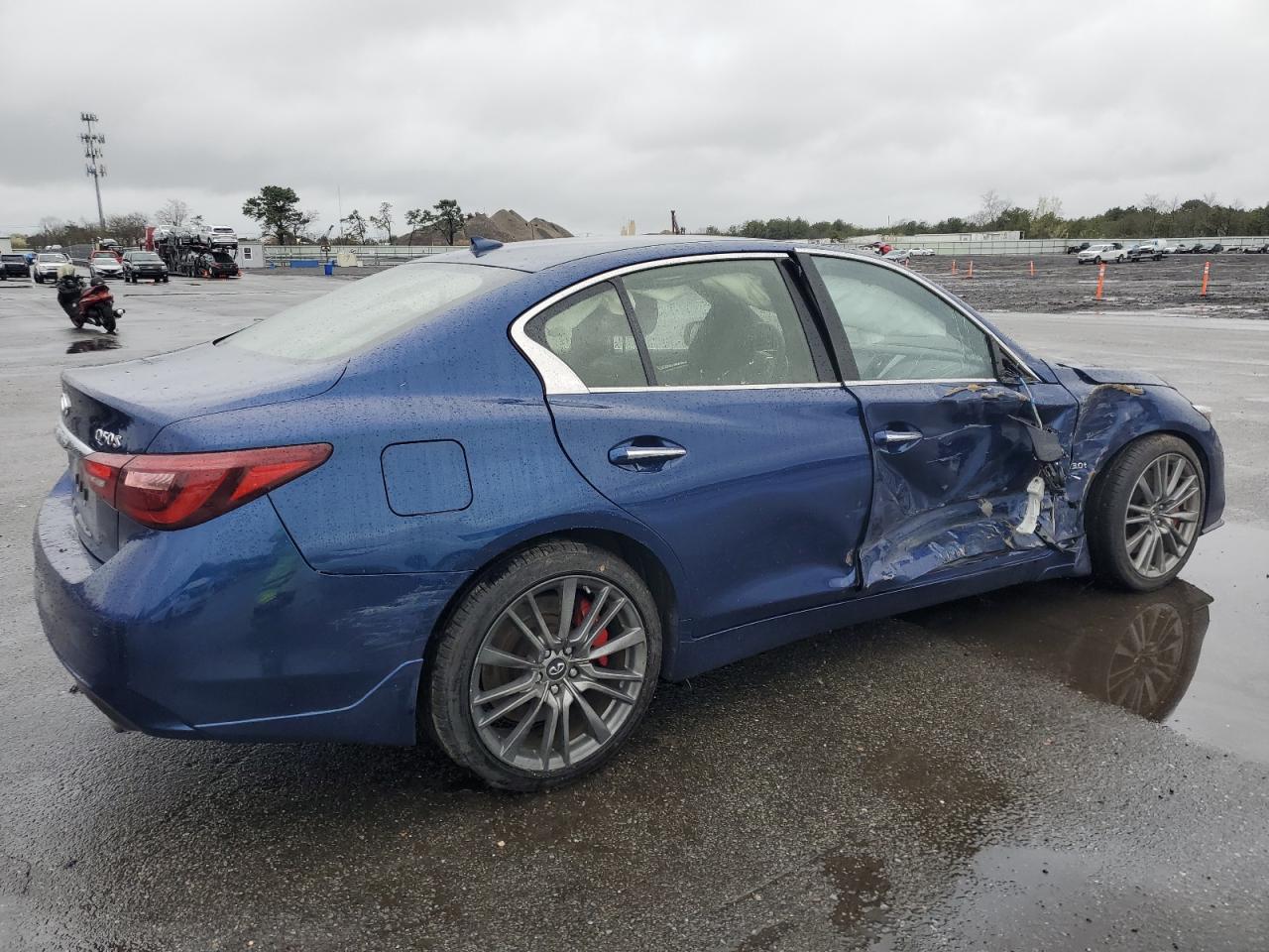 JN1FV7AR7KM801296 2019 Infiniti Q50 Red Sport 400