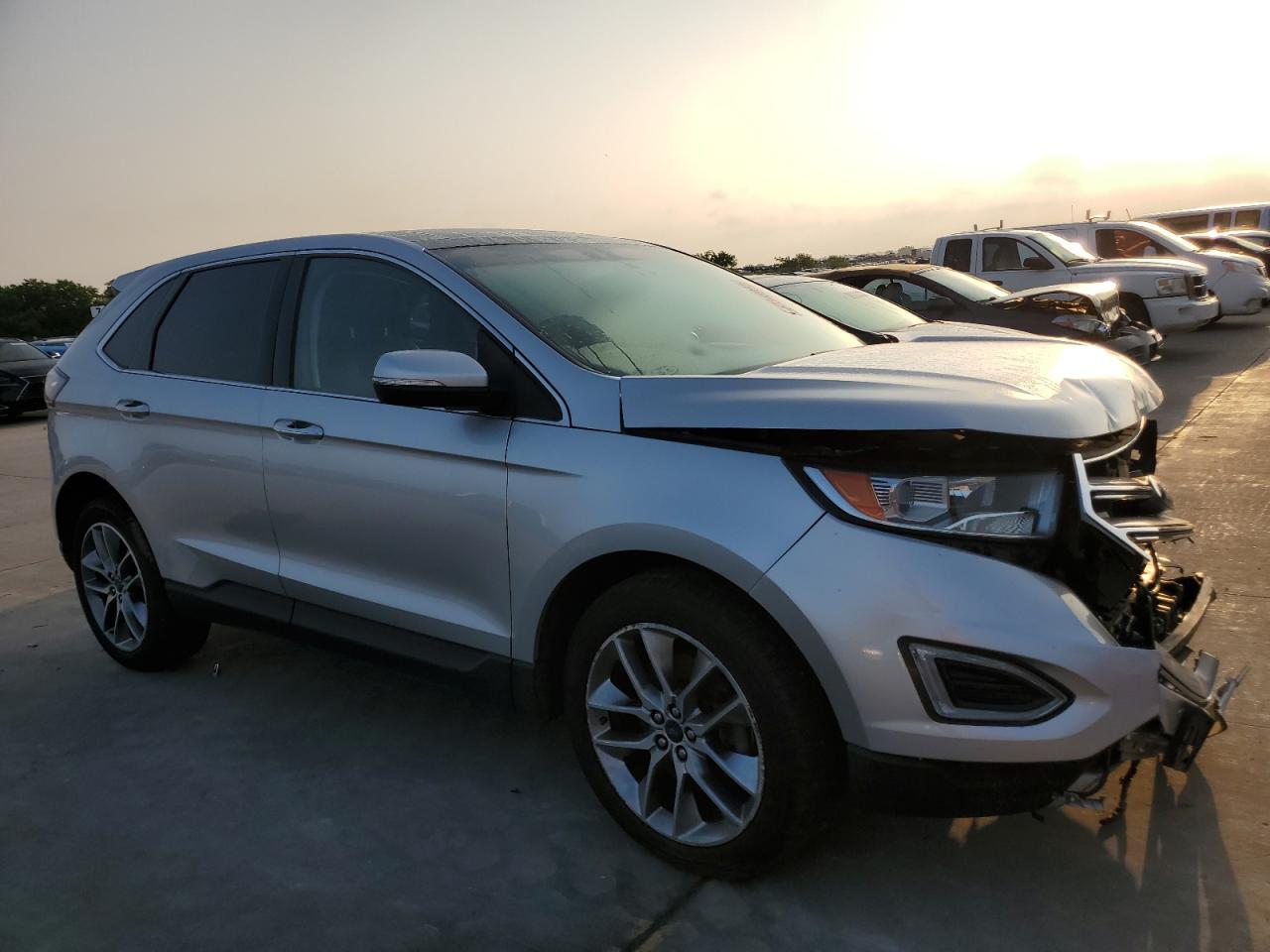 VIN: 2FMPK4K84GBB77111 2016 FORD EDGE
