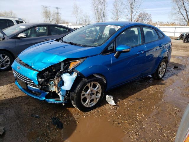 Lot #2457454205 2016 FORD FIESTA SE salvage car
