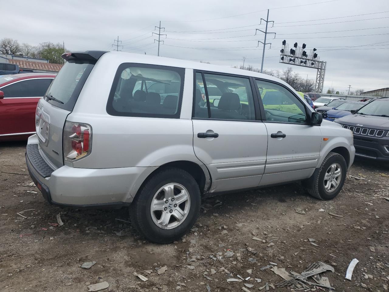5FNYF18197B013698 2007 Honda Pilot Lx