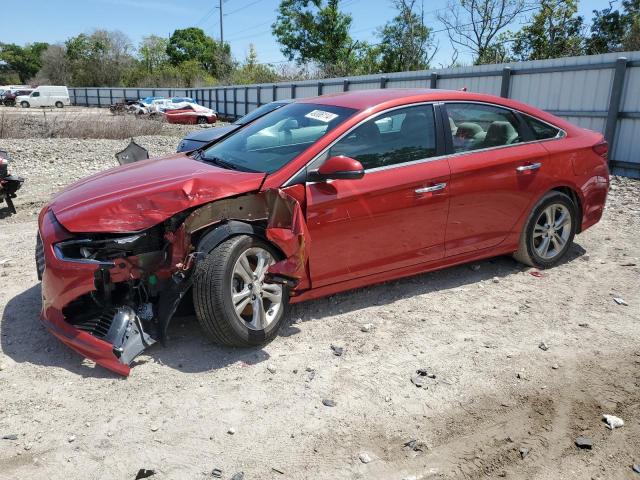 Lot #2470698844 2018 HYUNDAI SONATA SPO salvage car