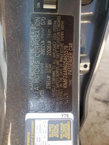 2016 Kia Forte Ex VIN: KNAFZ4A86G5465579 Lot: 49737874