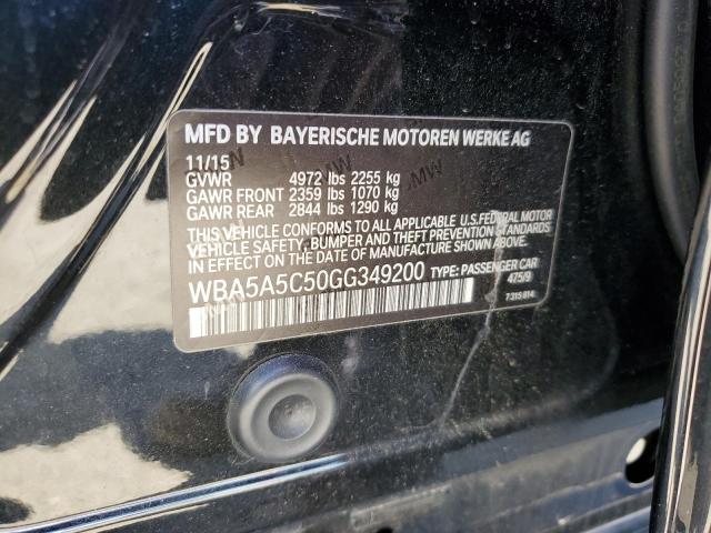 2016 BMW 528 I WBA5A5C50GG349200
