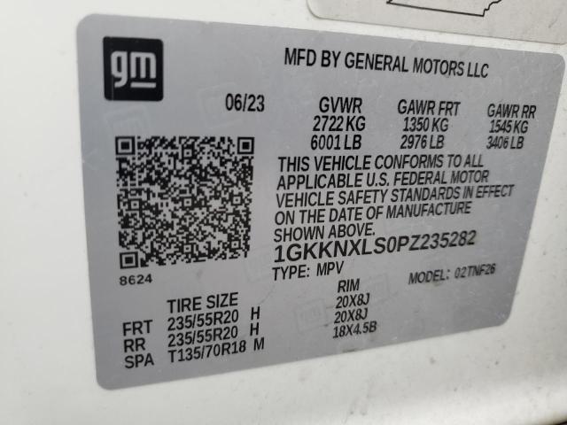 2023 GMC Acadia Denali VIN: 1GKKNXLS0PZ235282 Lot: 52904294