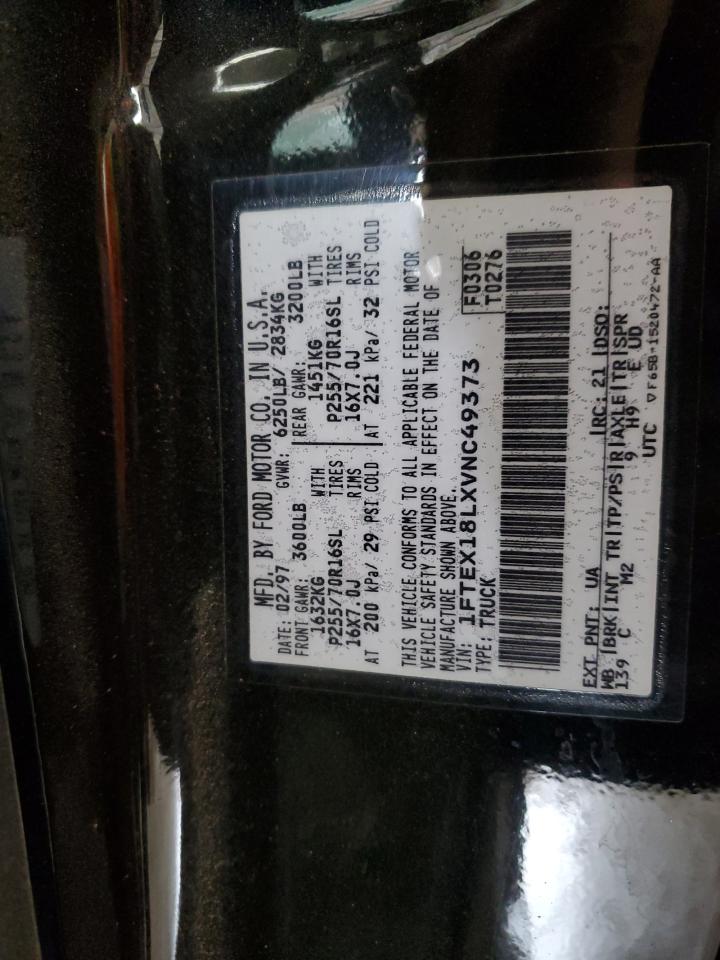 1FTEX18LXVNC49373 1997 Ford F150