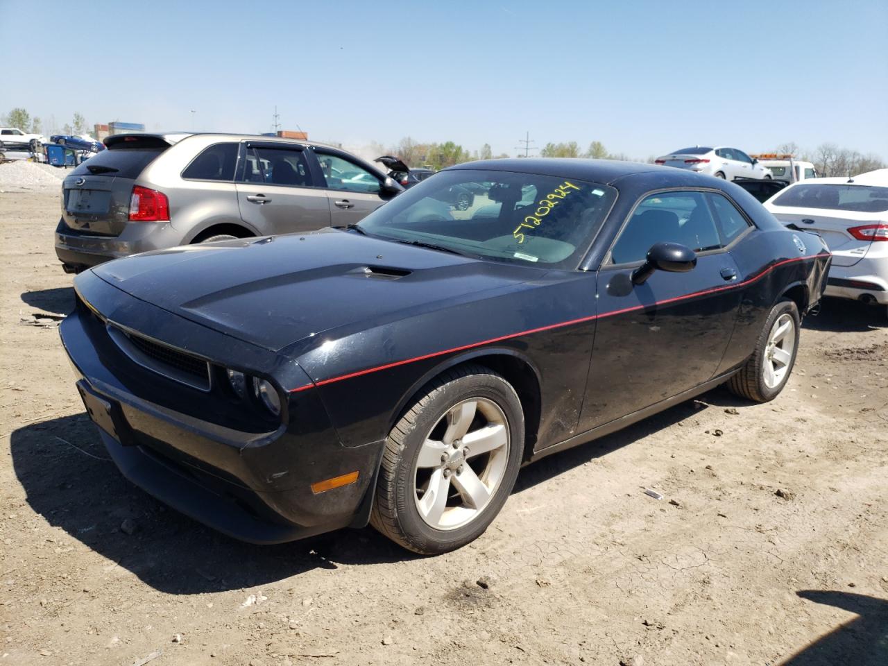 2C3CDYAG2EH295119 2014 Dodge Challenger Sxt