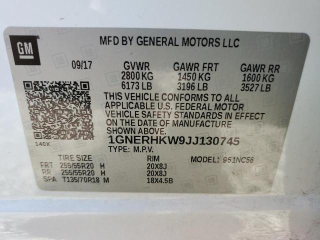 1GNERHKW9JJ130745 2018 CHEVROLET TRAVERSE - Image 14