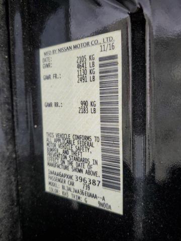 2017 NISSAN MAXIMA 3.5 - 1N4AA6APXHC396387