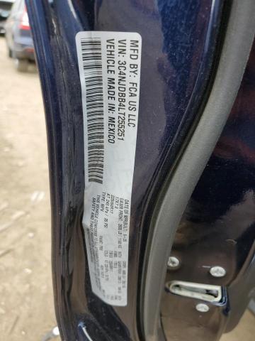 2020 Jeep Compass Latitude VIN: 3C4NJDBB4LT255251 Lot: 51102144