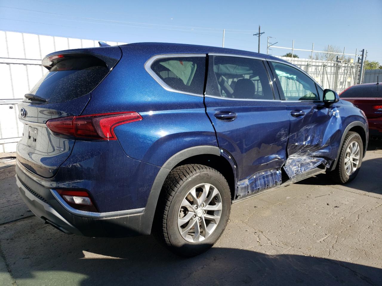 2020 Hyundai Santa Fe Sel vin: 5NMS3CAD2LH163160